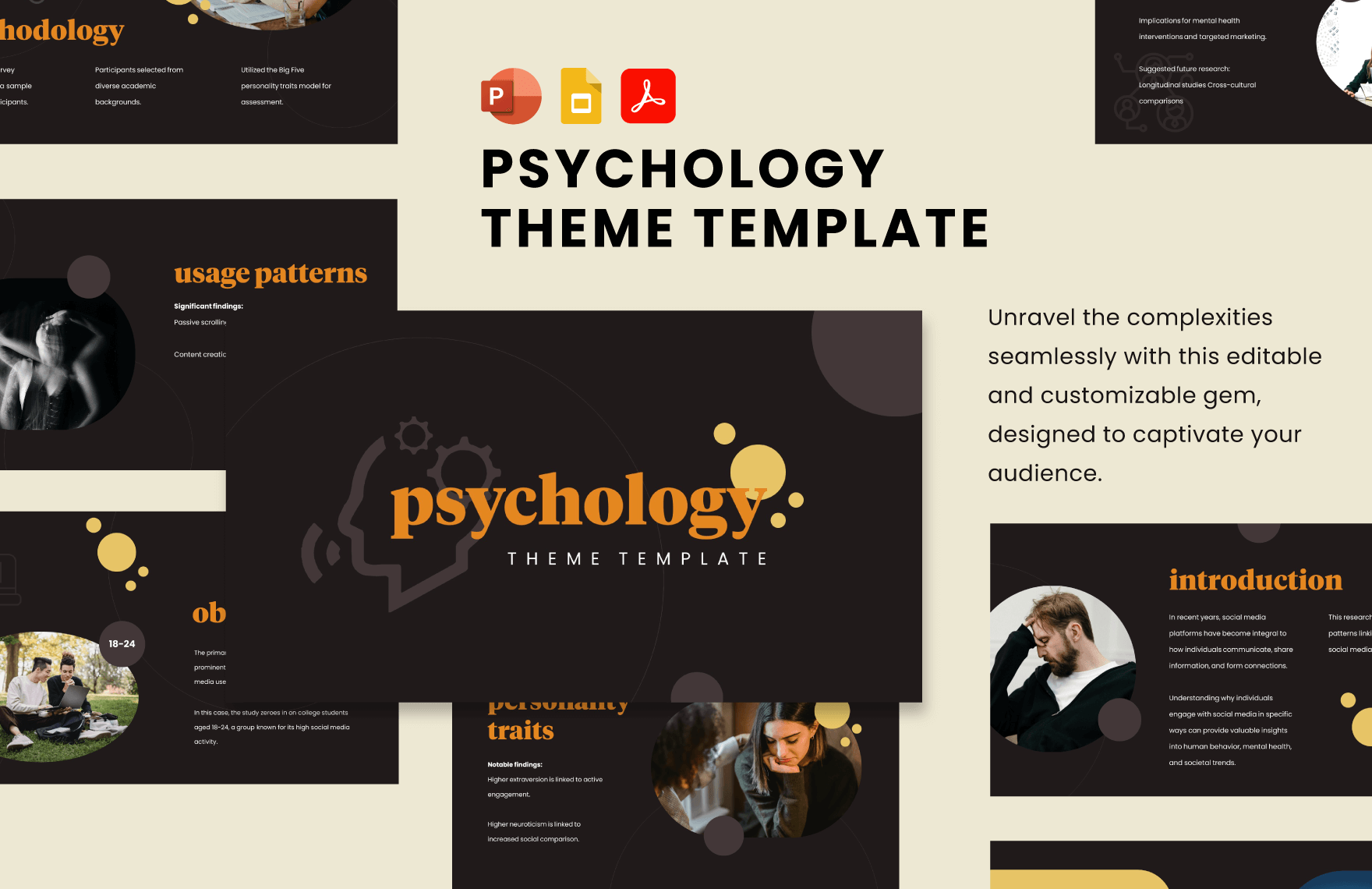 Psychology Theme Template