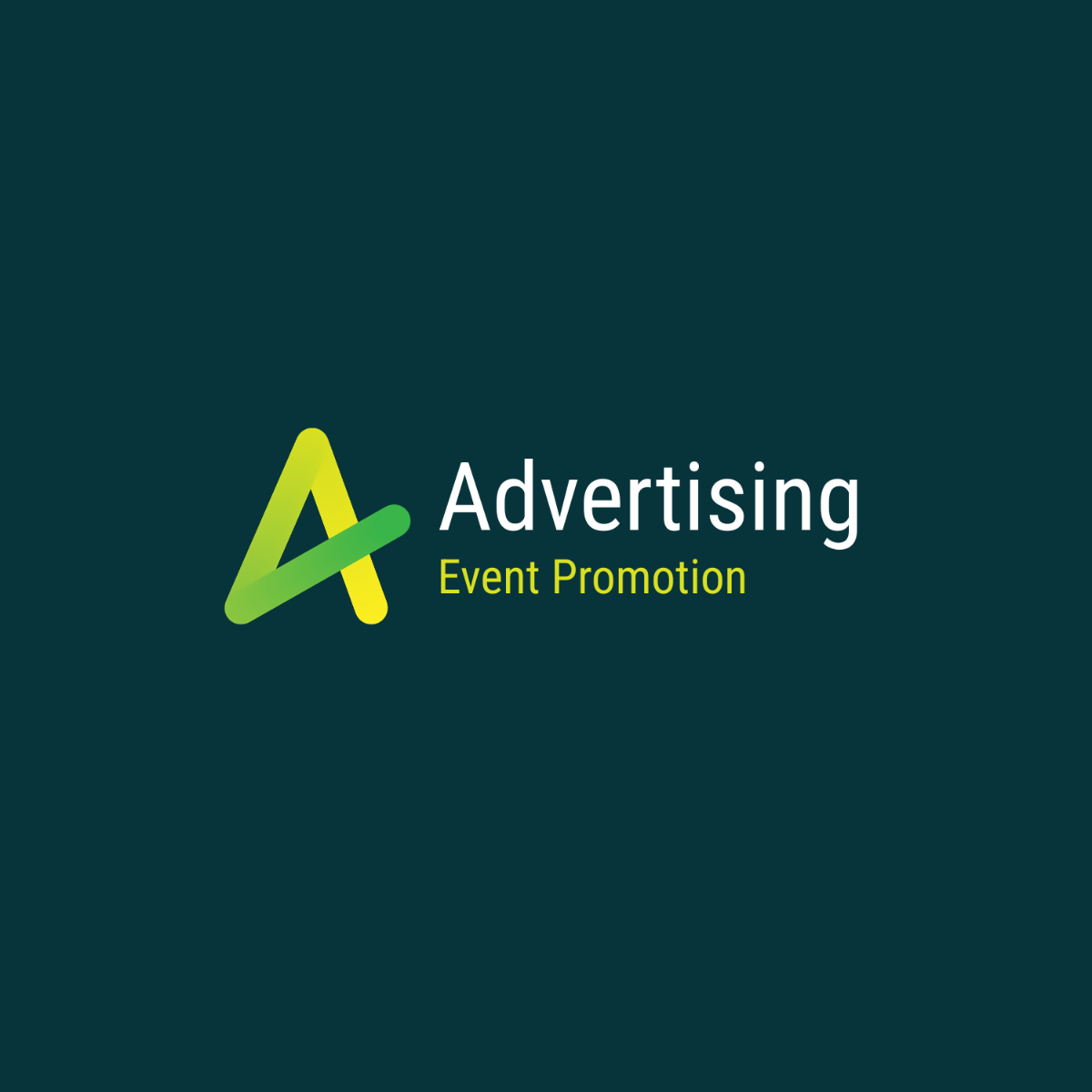 Advertising Event Promotion Logo Template