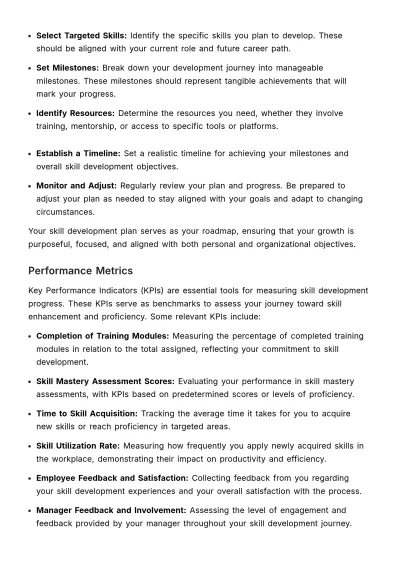 Free Cross-training and Skill Development Handbook HR Template to Edit Online