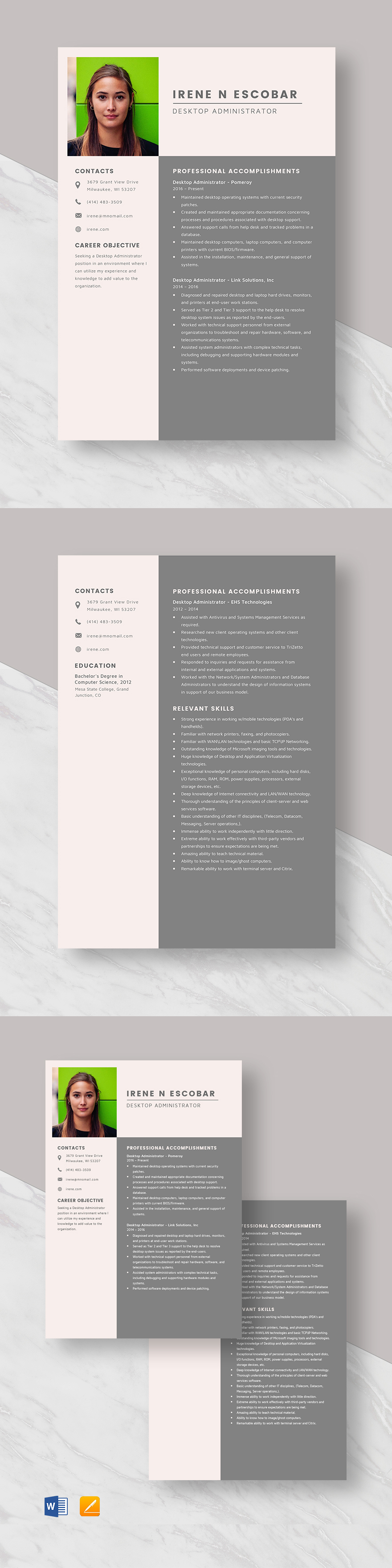 Desktop Administrator Resume Template Word Apple Pages Template desktop-administrator-resume-template-word-apple-pages-template