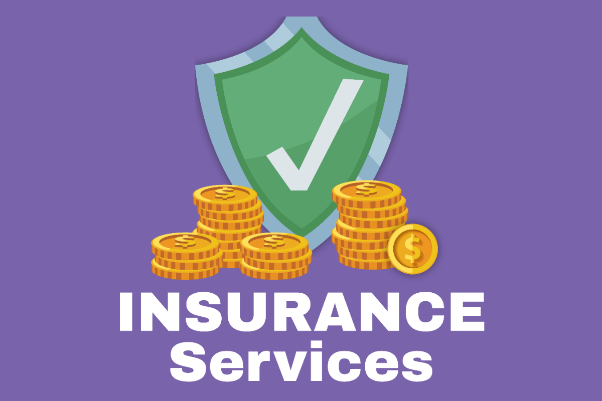 Insurance Services Desk Signage