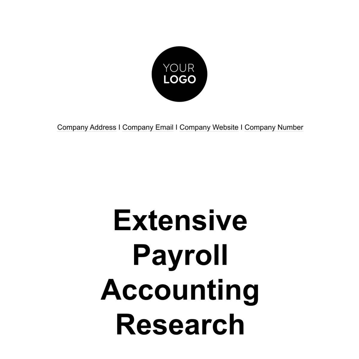 Payroll Accounting and Management Templates Edit Online & Download