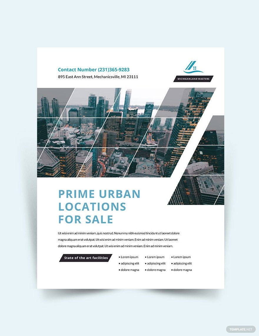 Urban Real Estate Flyer Template