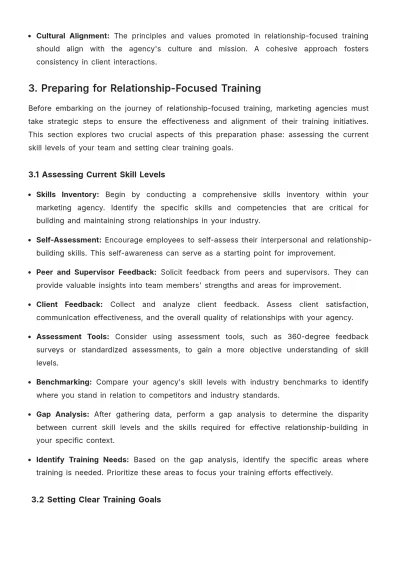 Free Comprehensive Guide to Relationship-focused Training HR Template to Edit Online