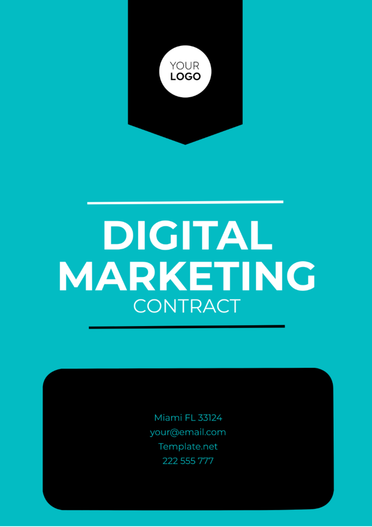 Digital Marketing Contract Template