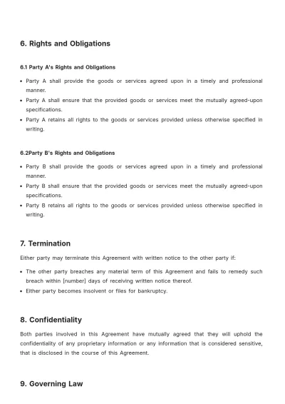 Free NIL Contract Template to Edit Online