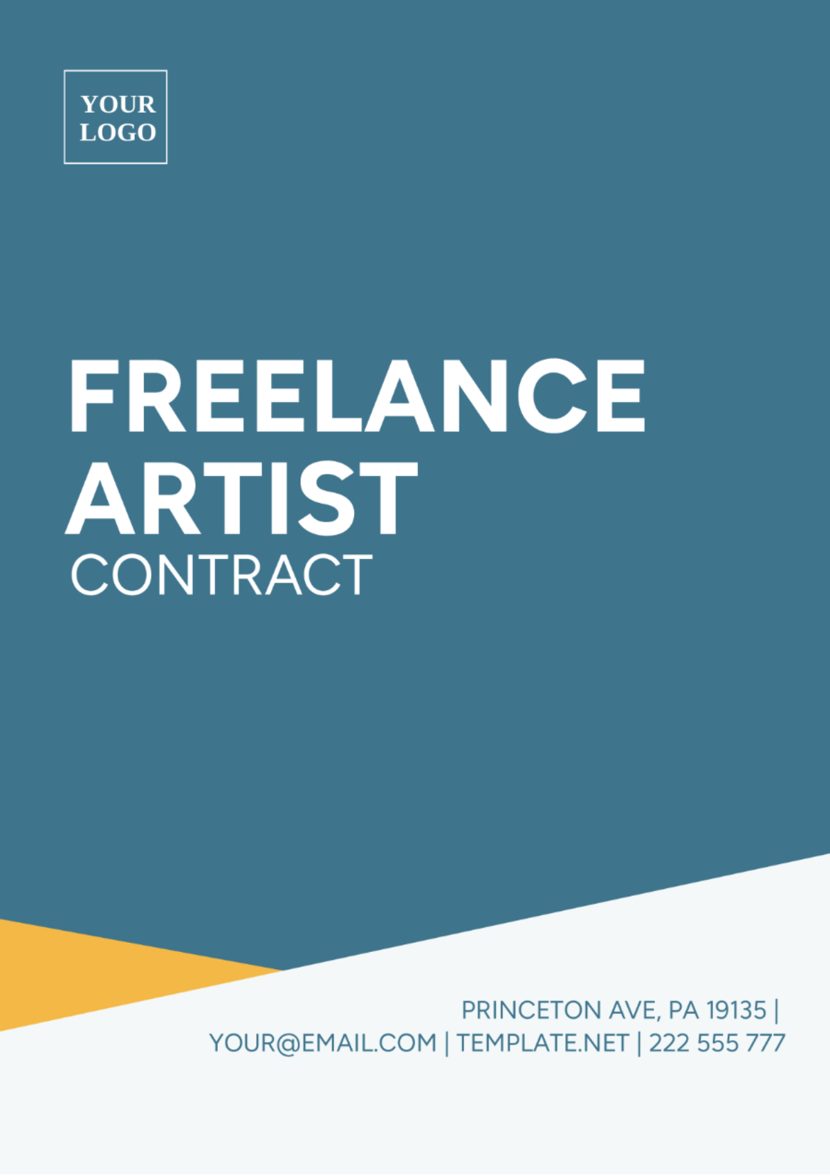 Freelance Artist Contract Template