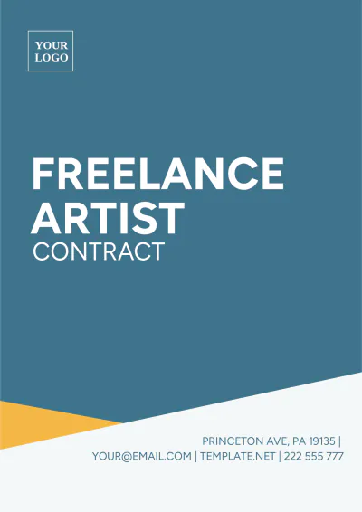 Free Freelance Artist Contract Template to Edit Online