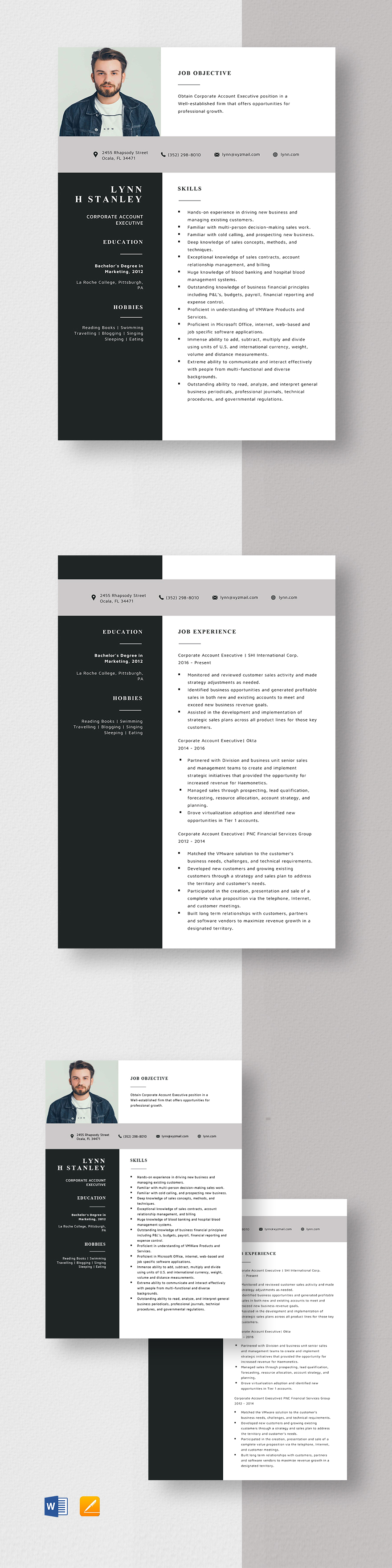 corporate-resume-templates-51-designs-free-downloads-template