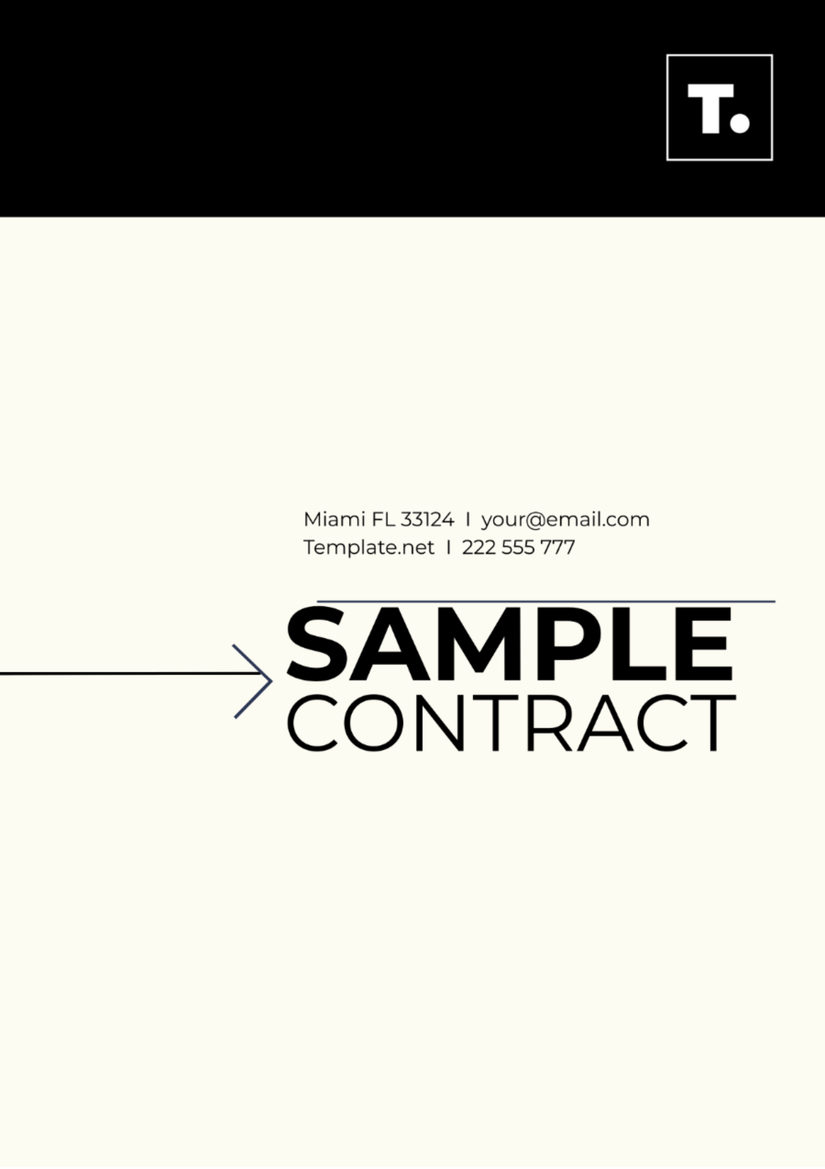 Sample Contract Template