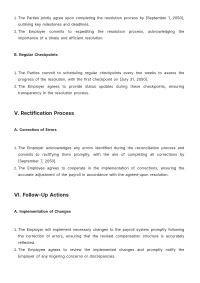 Free Payroll Accounting Resolution Template to Edit Online