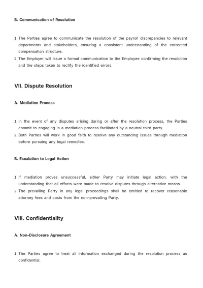 Free Payroll Accounting Resolution Template to Edit Online