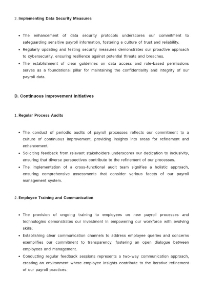 Free Payroll Accounting Case Study Template to Edit Online