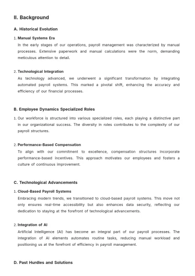 Free Payroll Accounting Case Study Template to Edit Online