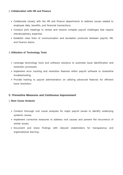 Free Payroll Accounting Management Guide Template to Edit Online