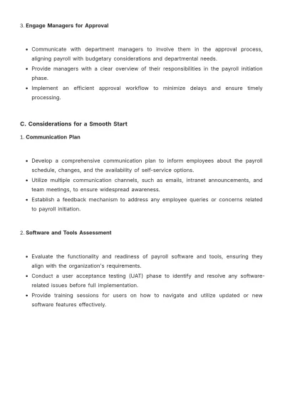 Free Payroll Accounting Management Guide Template to Edit Online