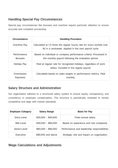 Free Payroll Accounting Procedures Manual Template to Edit Online