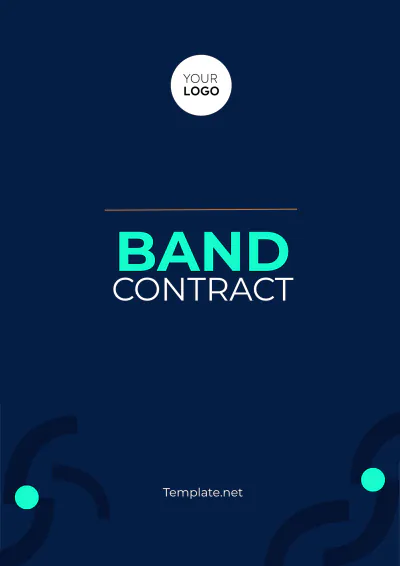 Free Band Contract Template to Edit Online