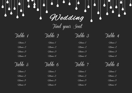 Banquet Seating Chart Template: Download 113+ Charts in Word, Pages