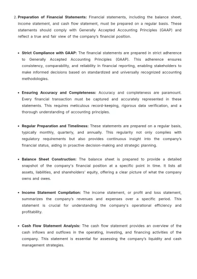 Free Payroll Accounting Standard Operating Procedures Template to Edit Online