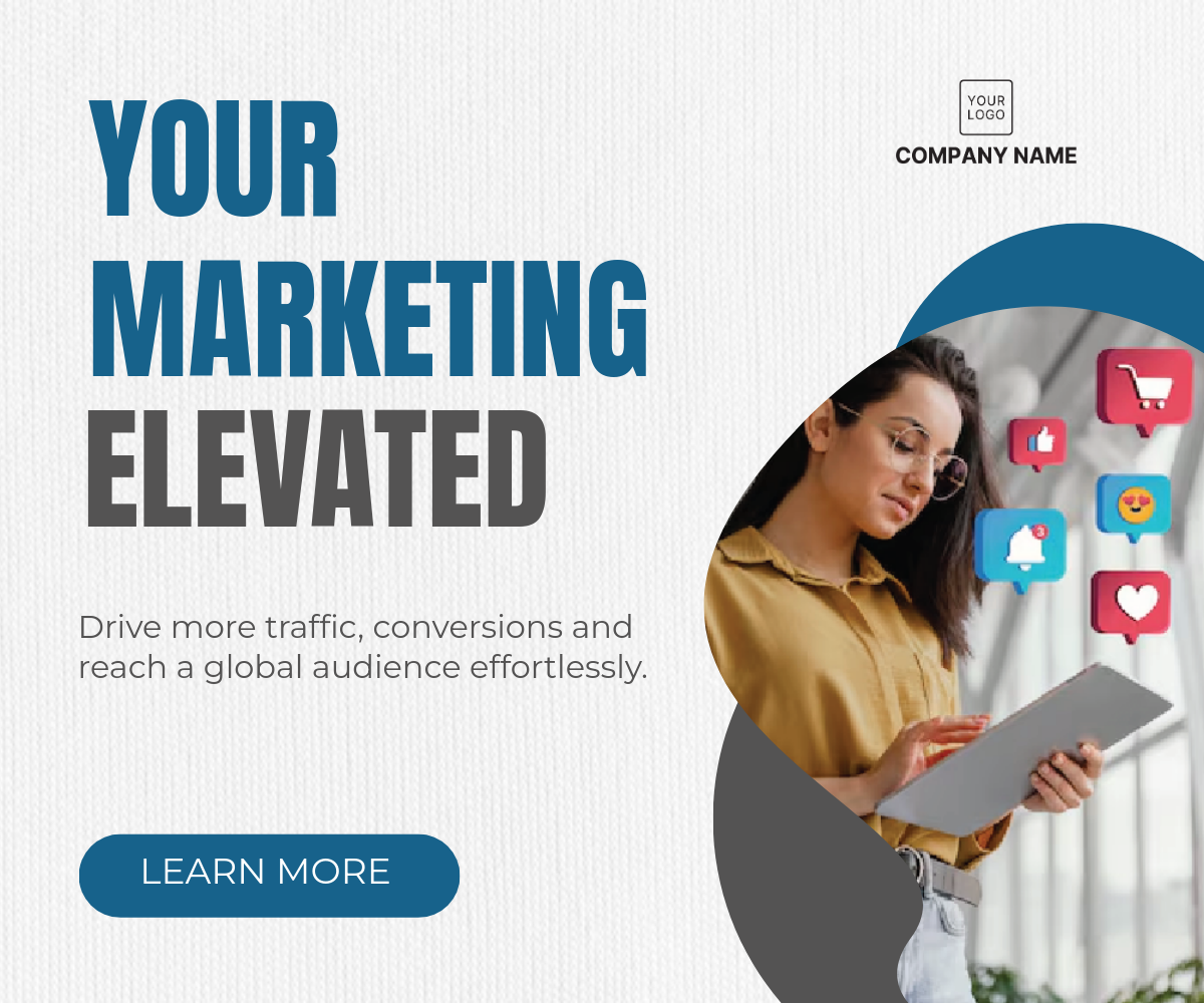 Free Marketing Ad Banner Template