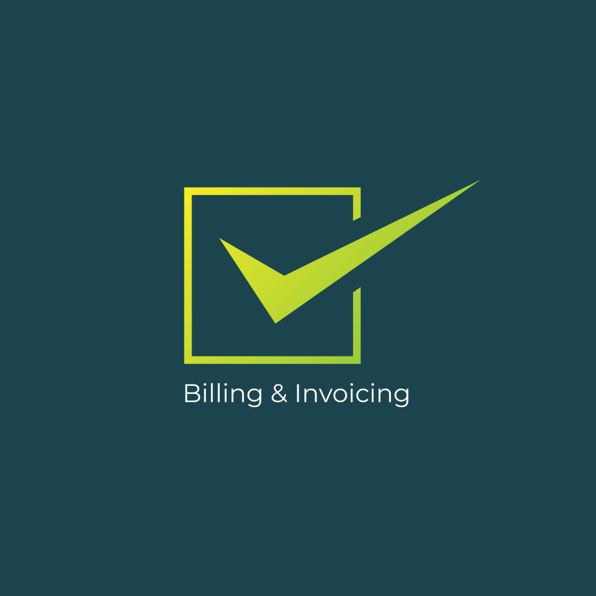 Billing and Invoicing Logo Template