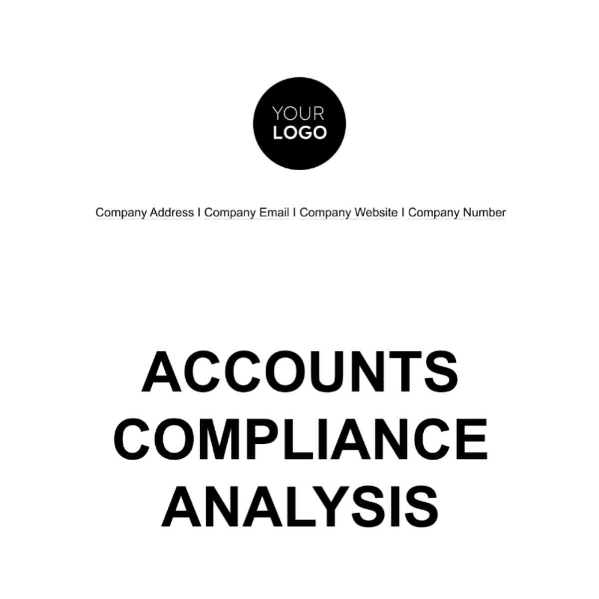 Accounts Compliance Analysis Template - Edit Online & Download Example ...