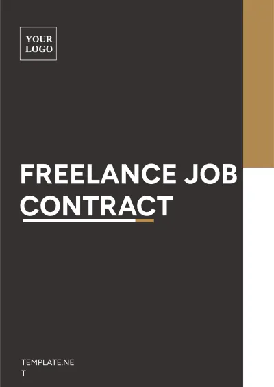 Free Freelance Job Contract Template to Edit Online