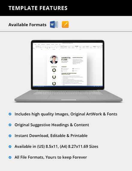 Email Marketing Coordinator Resume Template Free Pages Word Apple 