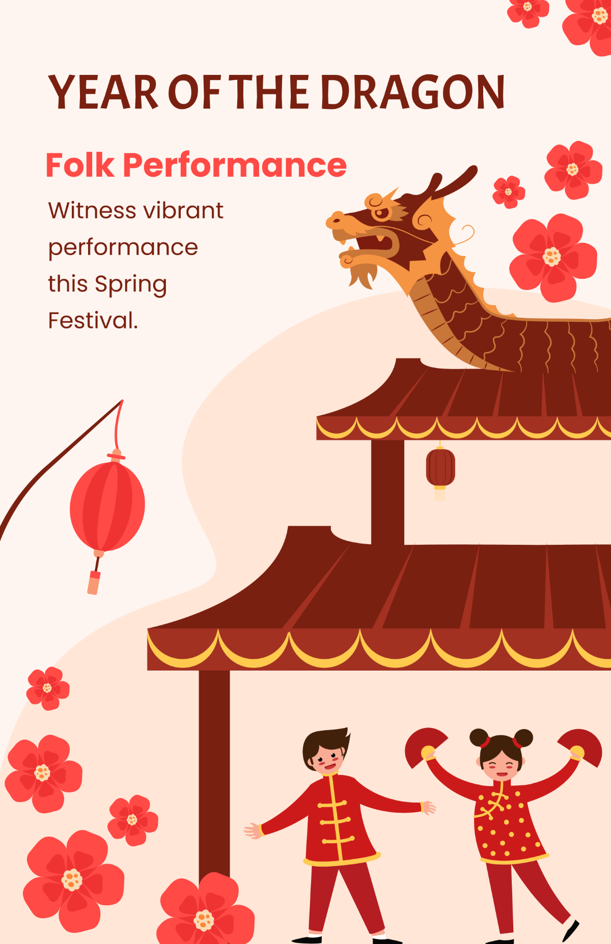 Chinese New Year Event Theme Template