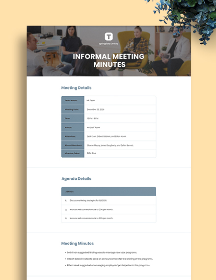 73+ FREE Meeting Minutes Templates - Google Docs | Template.net