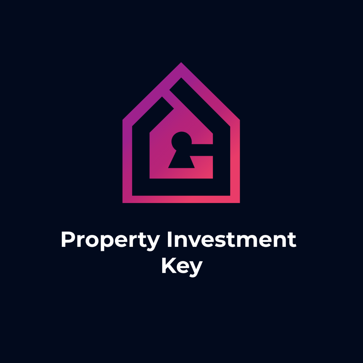 Property Investment Key Logo Template