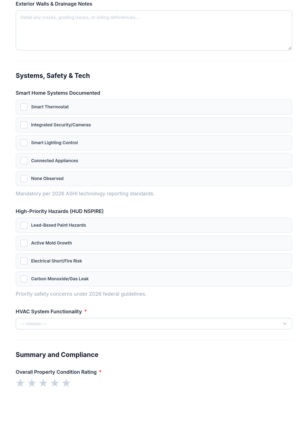 Free Real Estate Home Inspection Checklist Template & AI Maker