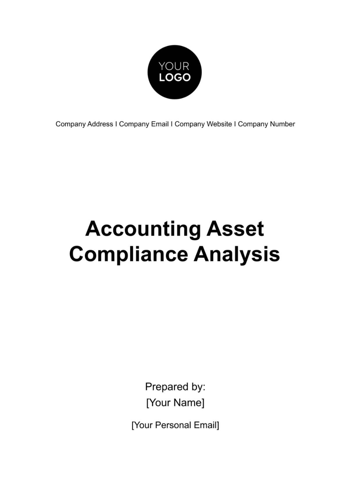 Accounting Asset Compliance Analysis Template - Edit Online & Download