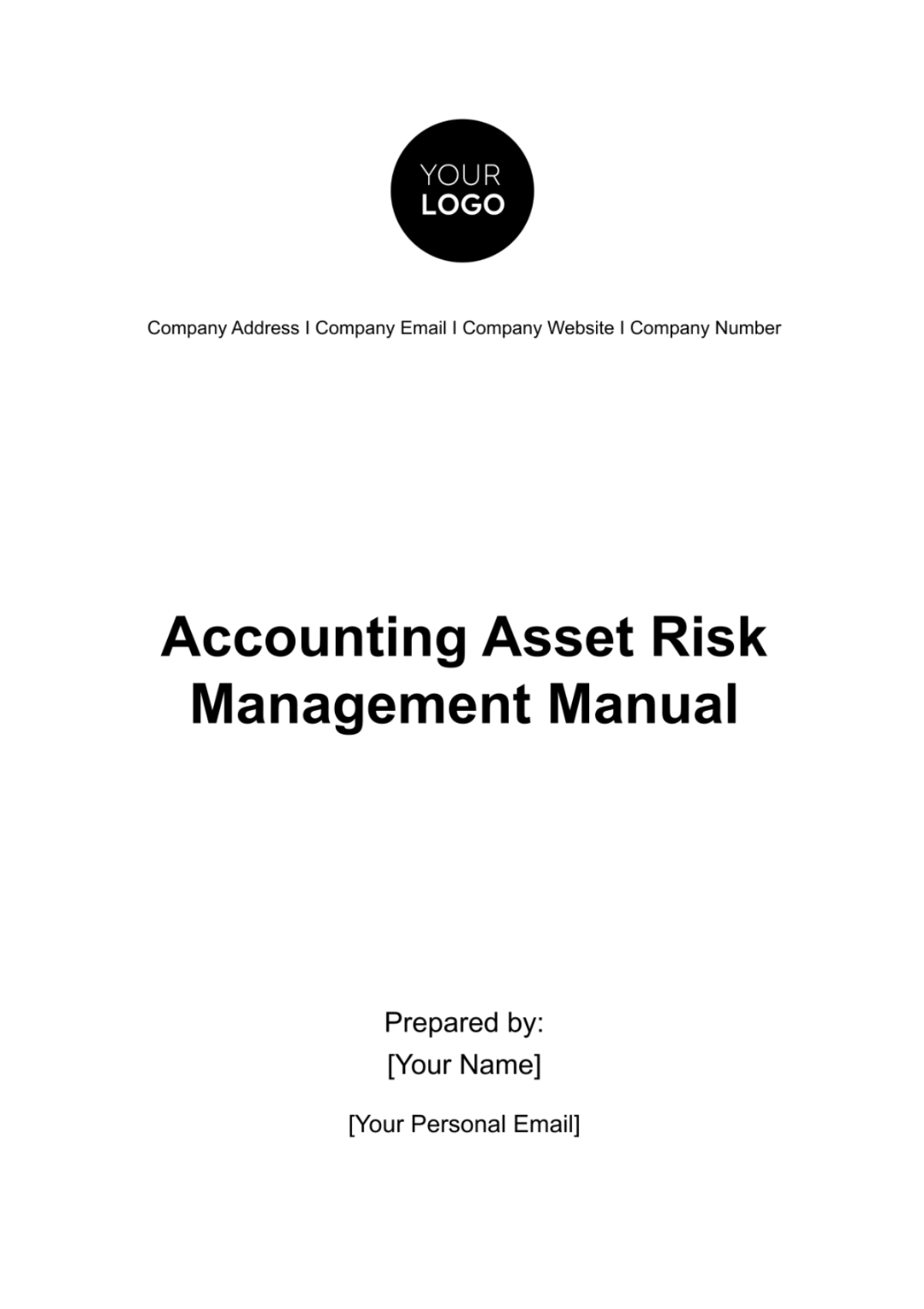 Accounting Asset Risk Management Manual Template - Edit Online & Download