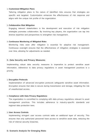 Free Accounting Strategic Asset Management Document Template to Edit Online