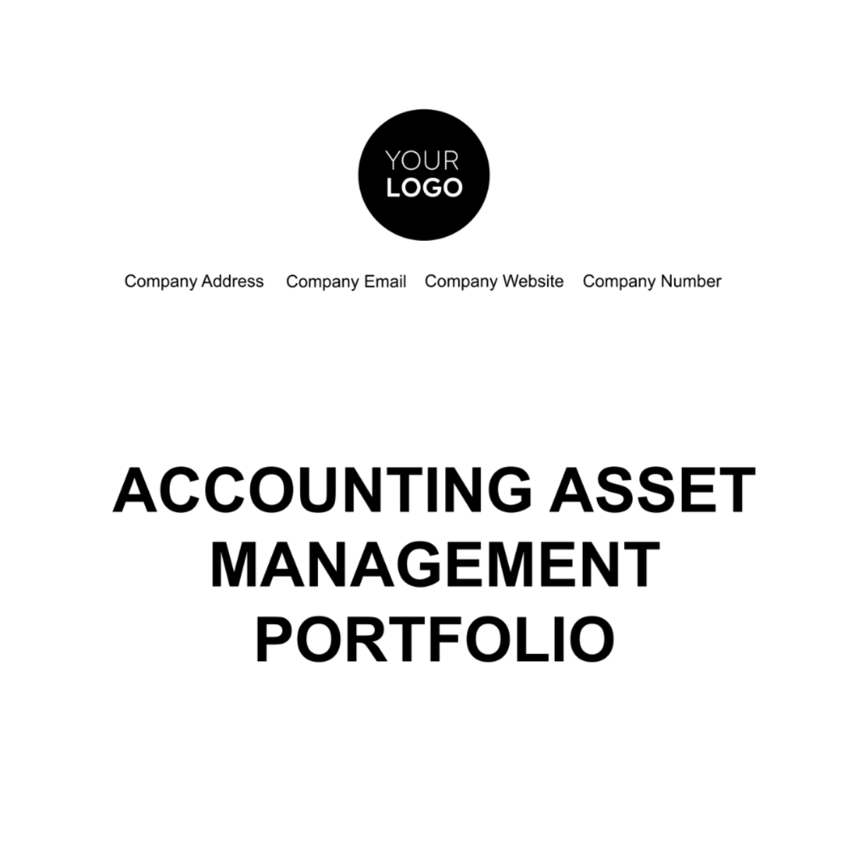 Accounting Asset Management Portfolio Template - Edit Online & Download ...