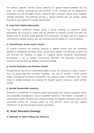 Free Accounting Asset Management Portfolio Template to Edit Online