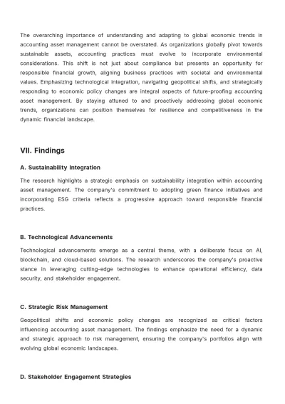 Free Extensive Accounting Asset Research Template to Edit Online