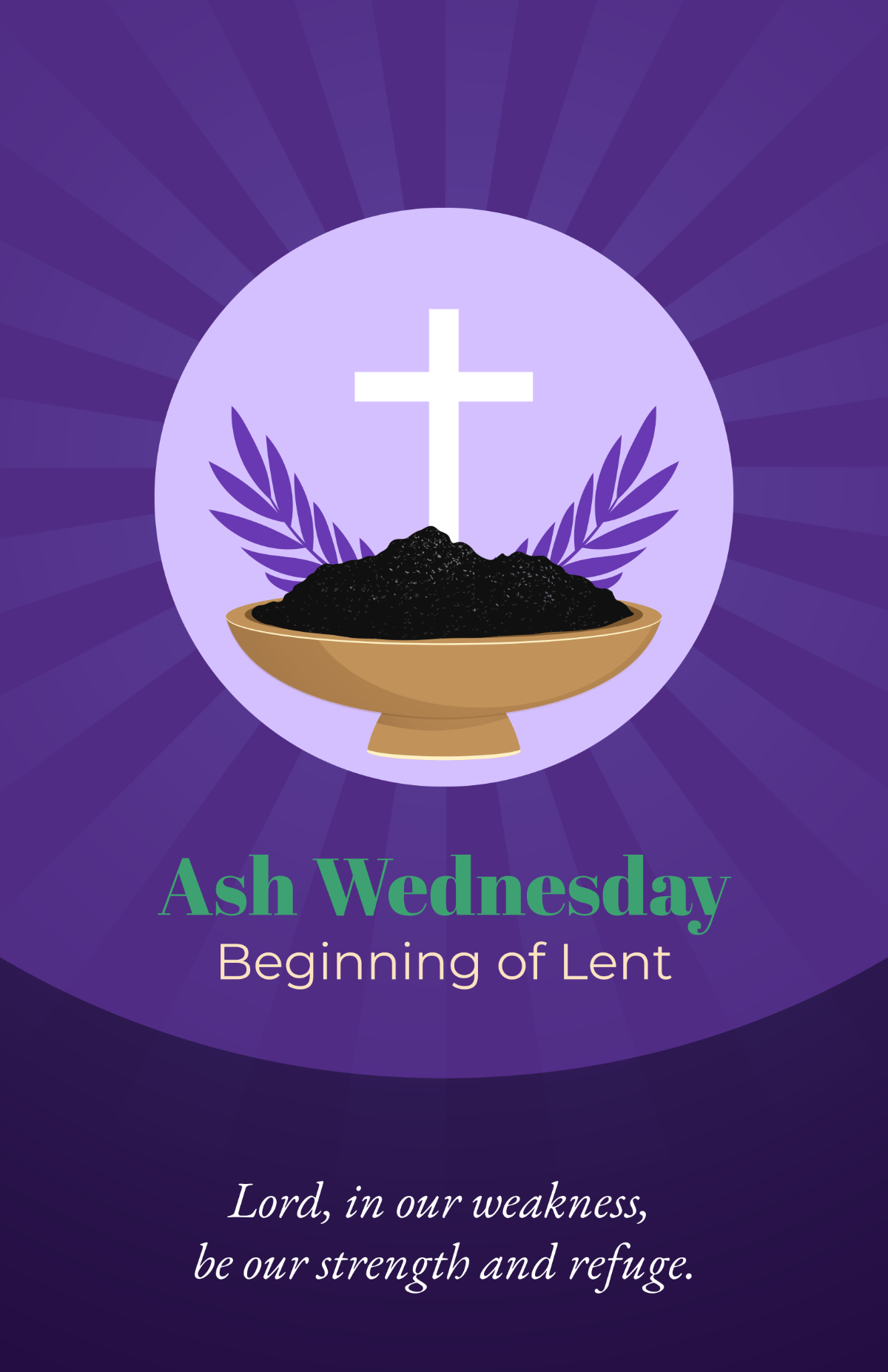 Ash Wednesday Poster