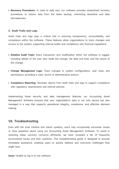 Free Accounting Asset Management Software User Guide Template to Edit Online
