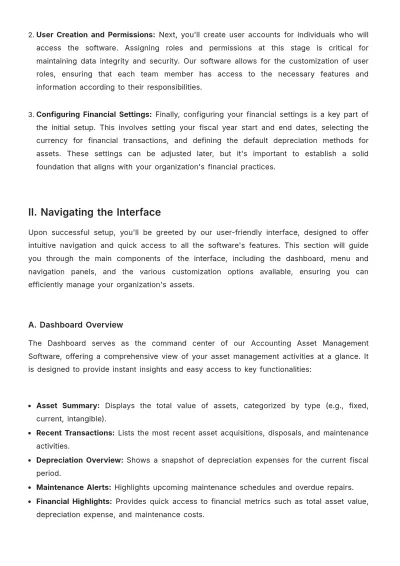 Free Accounting Asset Management Software User Guide Template to Edit Online