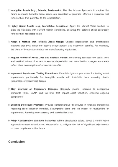 Free Accounting Asset Valuation Impact Study Template to Edit Online