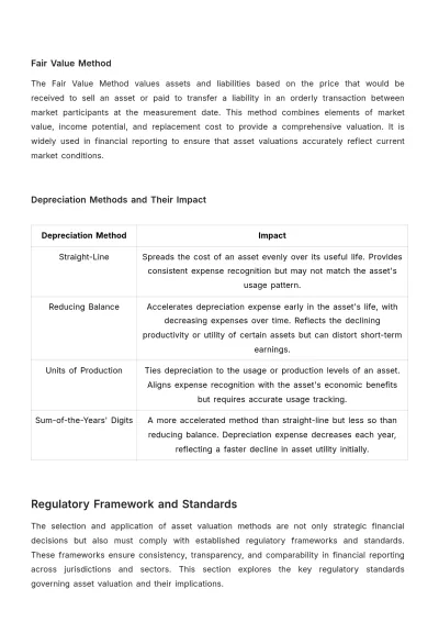 Free Accounting Asset Valuation Impact Study Template to Edit Online