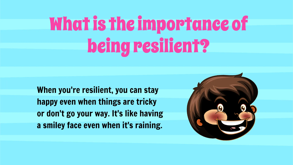 Free Developing Resilience Template to Edit Online