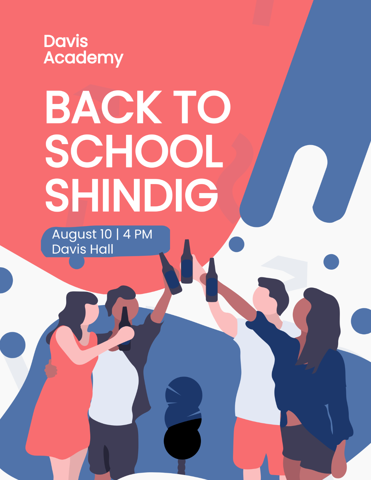 Back To School Event Flyer Template