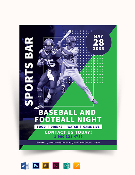 Free Football Flyer Template In Google Docs