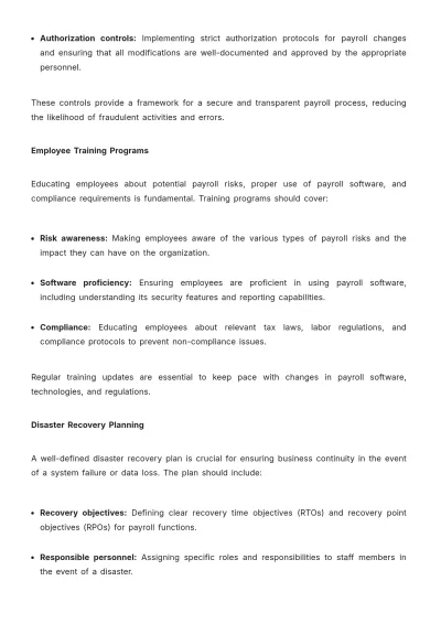 Free Payroll Accounting Risk Management Manual Template to Edit Online