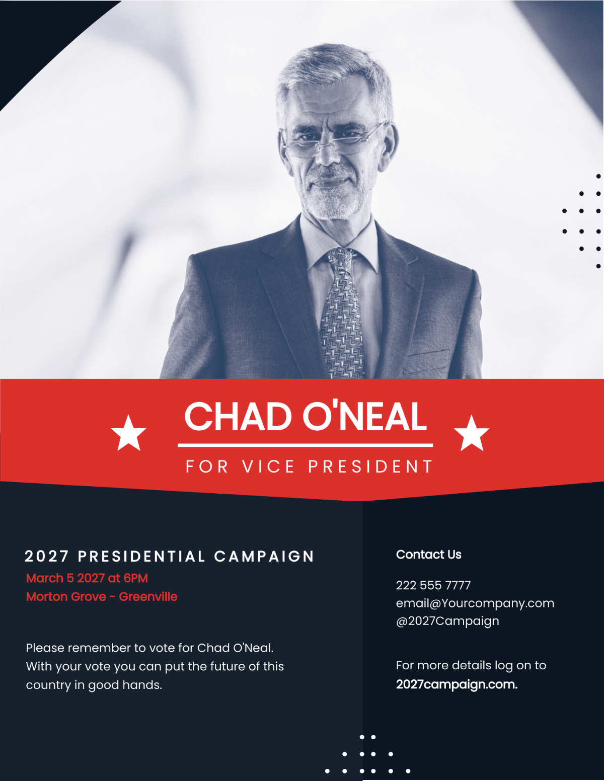Voting Campaign Flyer Template