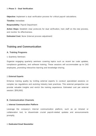 Free Payroll Accounting Evaluation Manual Template to Edit Online